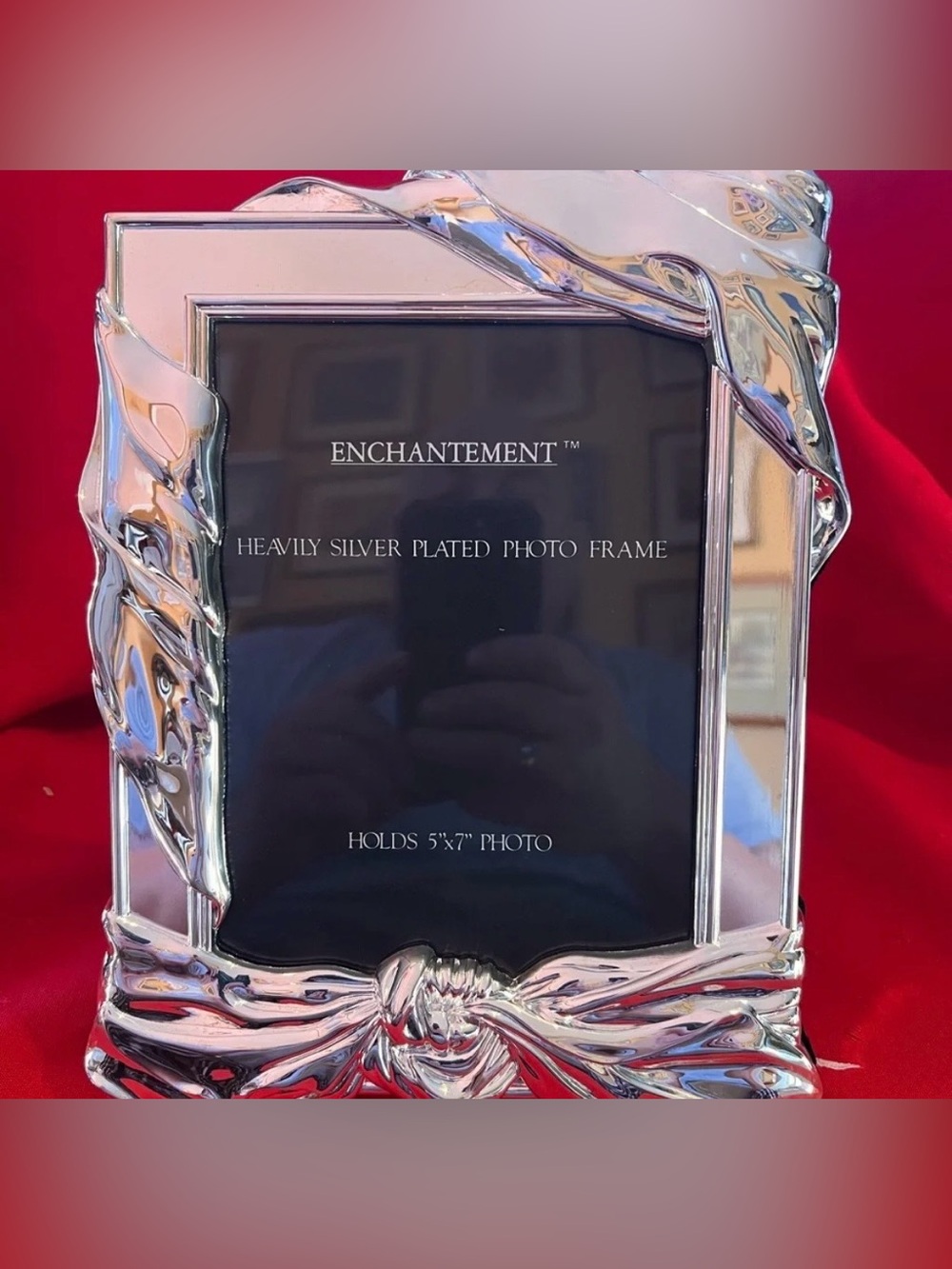 Godinger Silver Plated Decorative 5x7 Photo Frame